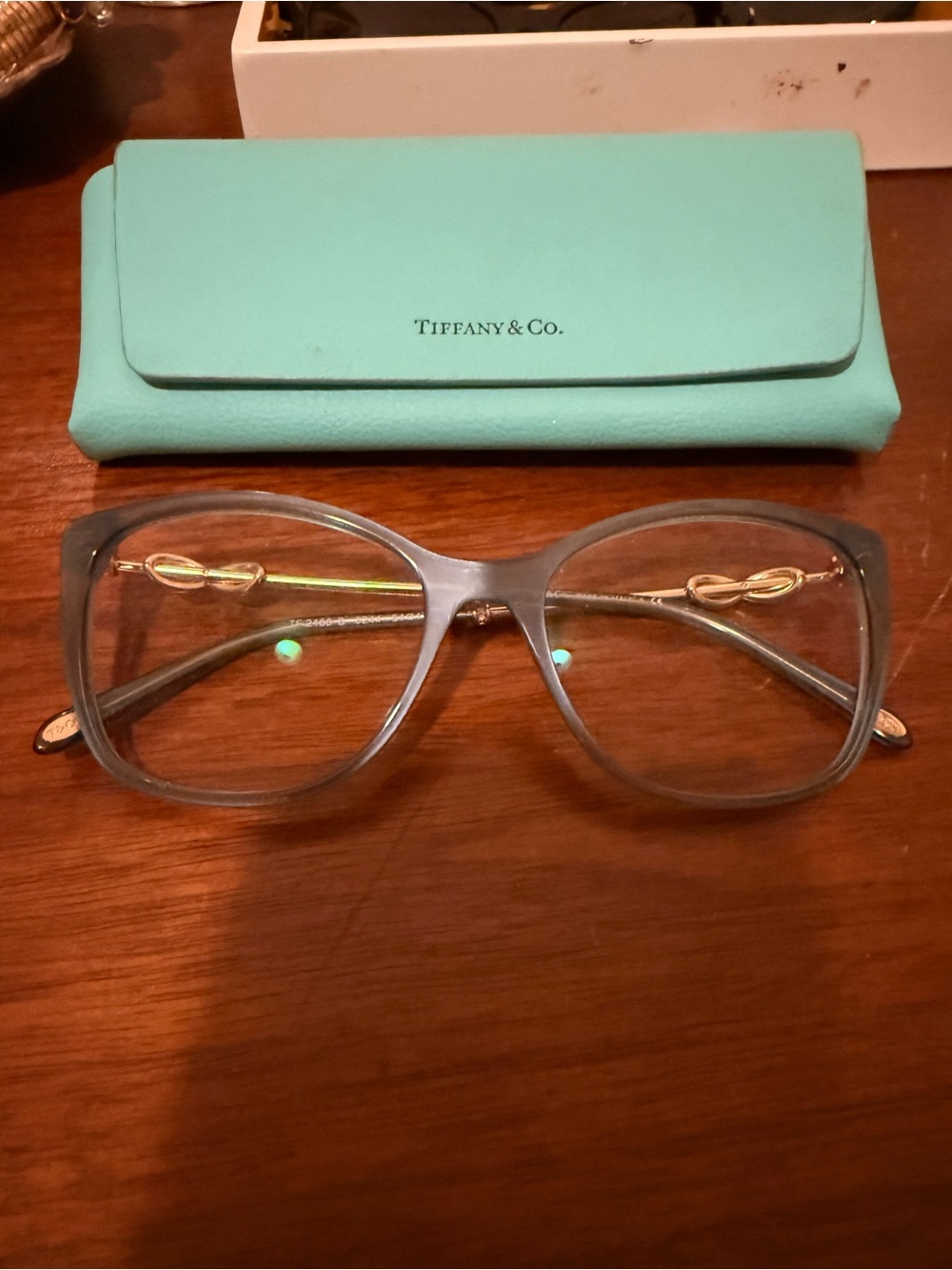 Tiffany & Co. Blue Translucent Blue Light Glasses